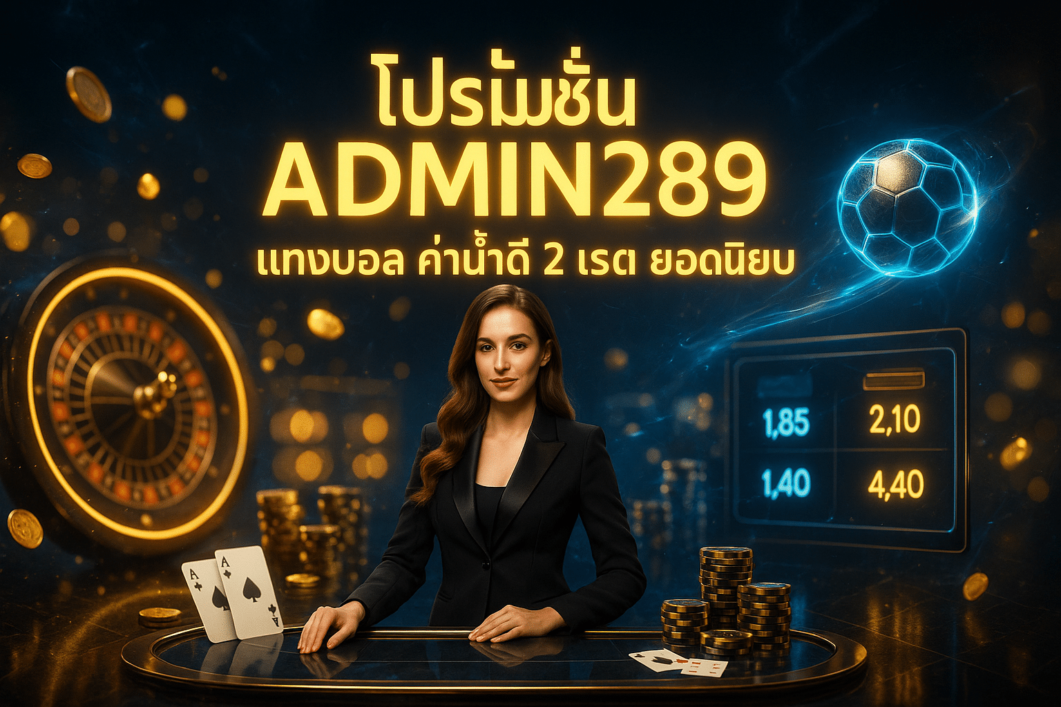โปรโมชั่น ADMIN289 แทงบอล