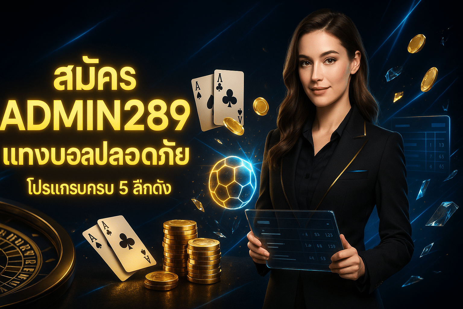 สมัคร ADMIN289 แทงบอลปลอดภัย