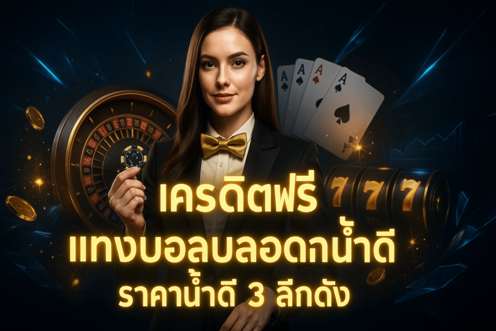 เครดิตฟรี แทงบอลปลอดภัย