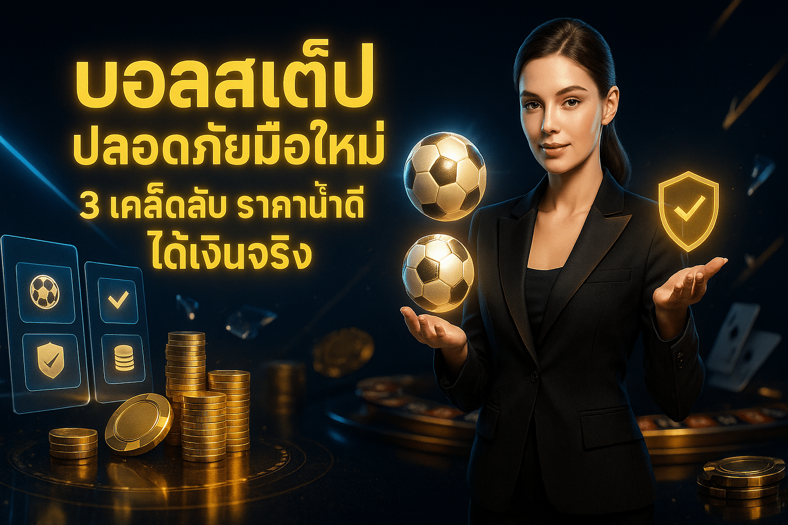 บอลสเต็ป ปลอดภัยมือใหม่